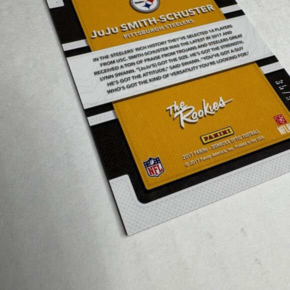 2017 Optic Red Holo THE ROOKIES Card #16 of JUJU SMITH-SCHUSTER /99 - Chiefs - Picture 5 of 7